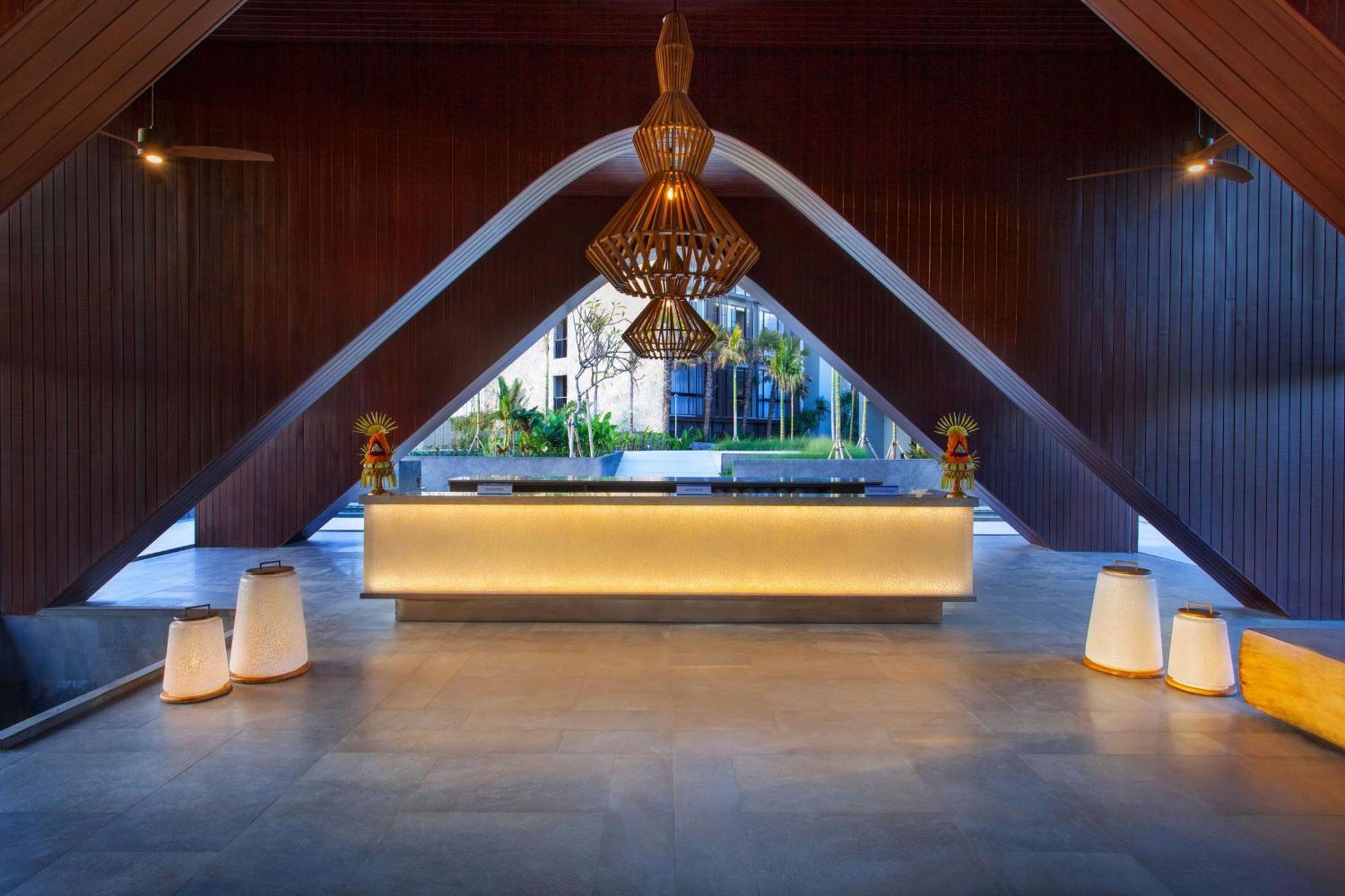 Wyndham Tamansari Jivva Resort Bali Siyut Kültér fotó The lobby of the hotel